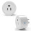 2x Mini Smart Plug 2,4G WiFi 16A 3520W AC110-240V 4