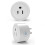 2x Mini Smart Plug 2,4G WiFi 16A 3520W AC110-240V 3