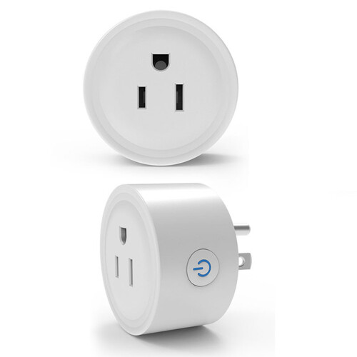 2x Mini Smart Plug 2,4G WiFi 16A 3520W AC110-240V 2