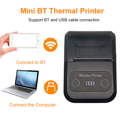 58mm Mini BT-Thermorechnungsdrucker für Mobile POS