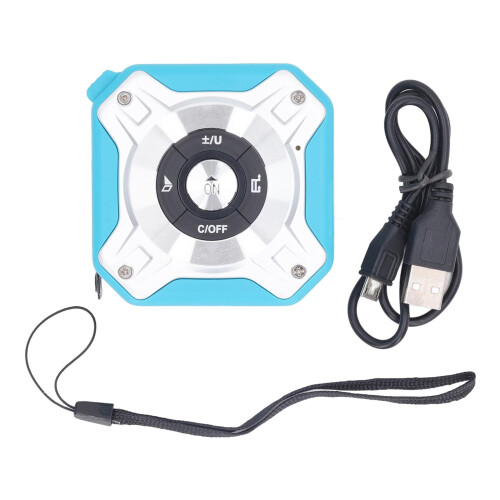 Digital-Maßband 5-40m, 2mm Genauigkeit, LCD, Infrarot, USB