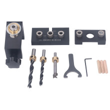 Dübelbohrlehre Aluminium Holzwerkzeug-Set