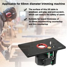 Elektrischer Holzfäserer, 65mm Durchmesser, Aluminiumlegierung