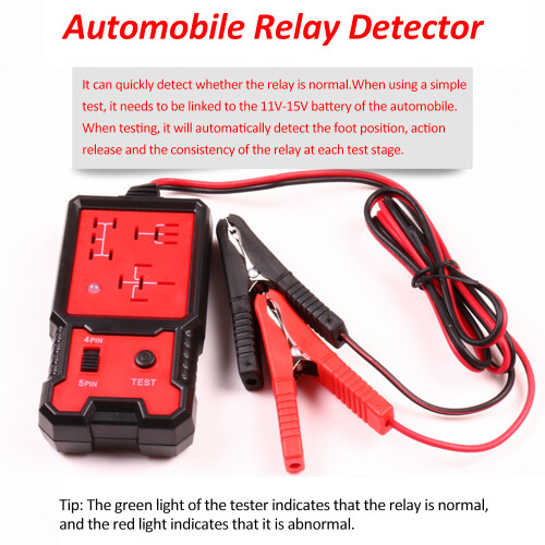 Kfz-Relais-Tester 12V/24V 4-/5-Pol Fehleranalyse 1