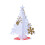 Christmas Cards Snowflake Tree Card with Envelope for 2024 New 5
