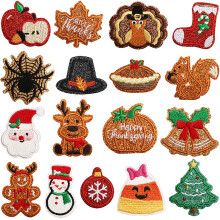 Christmas Iron-on Patches for Clothes Jackets- Style 18