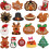 Christmas Iron-on Patches for Clothes Jackets-  Style 18 1