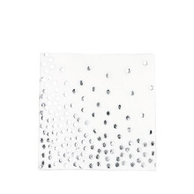 20St Dots Papierserviette Für Party Feier Fest (Silber)