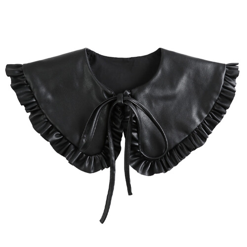 Decoratieve Valse Kraag Overhemd Shawl Blouse Vrouwen 1