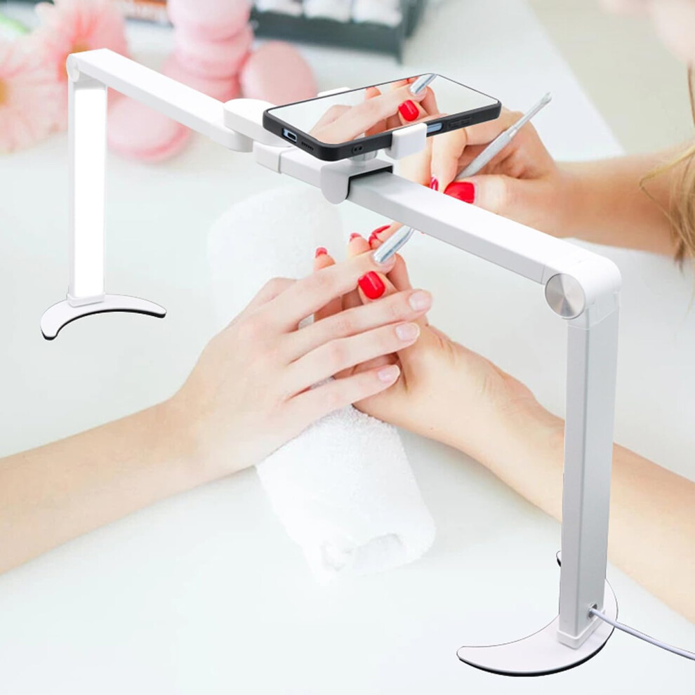 Led Beauty Foldable 35W Fill 3200K-5600K With Phone Holder For Nail Design And Makeup Light/White 9016109524836