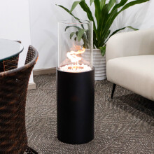 Ethanol Fireplace 81 cm Large Fire Bowl Pot
