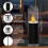 Ethanol Fireplace 81 cm Large Fire Bowl Pot 12
