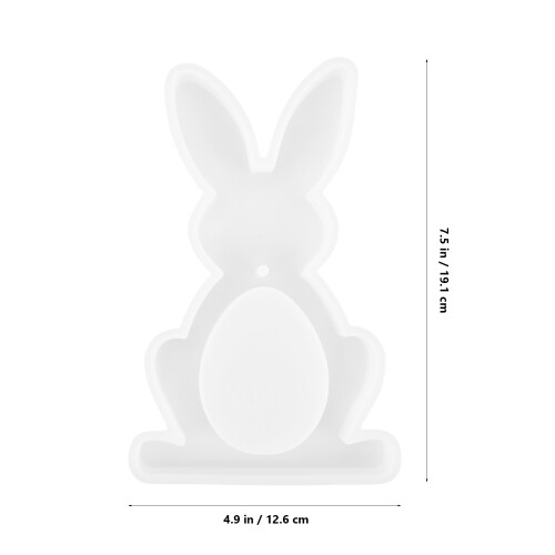 1 Set Silikonform Für Harzkunst, Eiförmiges Ornament 2