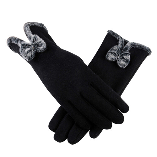 Fashion Damen Touchscreen Winterdicke Plüsch