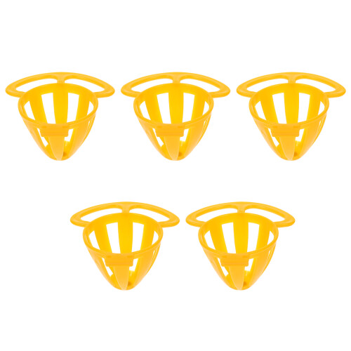 5 . Papagei Gemüse Kunststoff Vogelfutterautomat Ei