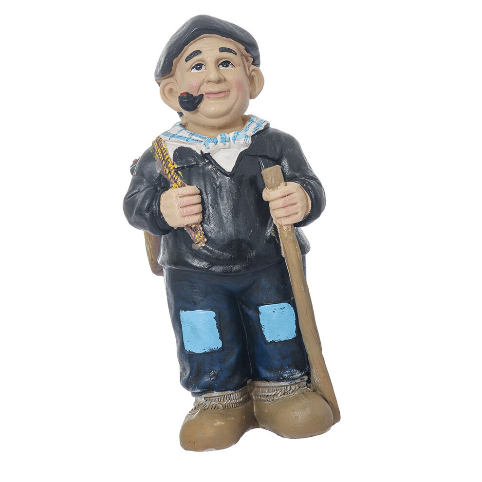 Resin Snowman Rabbit Statue Outdoor Garden Decoration-Style B-image-OPC-PMBYD88-NEW