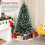 6ft Artificial Christmas Tree with 756 Snow Effect Tips 2