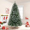 6ft Artificial Christmas Tree with 756 Snow Effect Tips 1