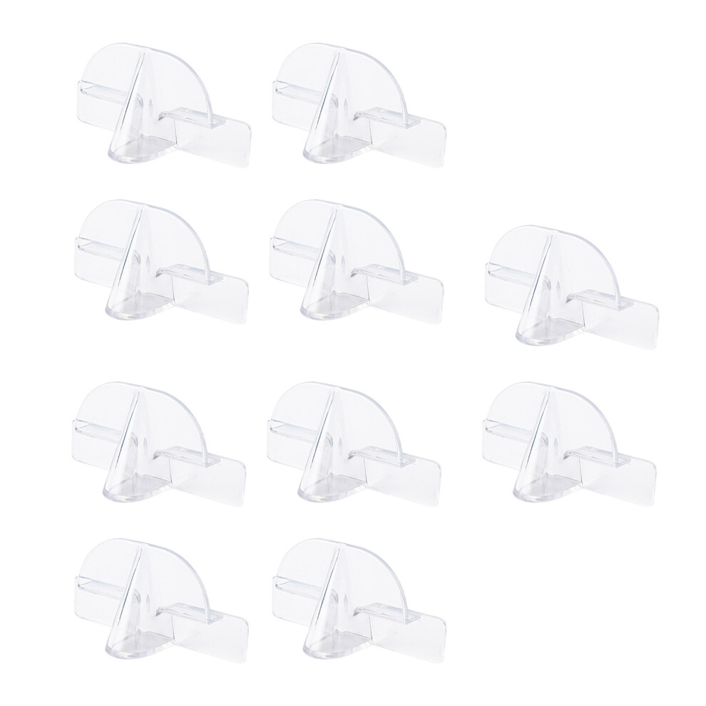 10Pcs Plastic Eyeglasses Holder Display Rack for Home or Office