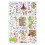 9 Sheets Spring Themed PVC Window Sticker Tulips Butterfly 1