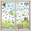 9 Sheets Spring Themed PVC Window Sticker Tulips Butterfly 6