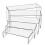 Pack of 5 Acrylic Display Risers Stand for Cupcake Figures and 1