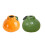 Ceramic Vases Orange Shaped Flower Vases Modern-green 2