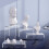 Pack of 5 Acrylic Display Risers Stand for Cupcake Figures and 6