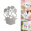 Balloons Present Box Die Cut Metal Embossing Stencils Carbon 2