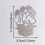 Balloons Present Box Die Cut Metal Embossing Stencils Carbon 3