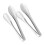 2Stk Bbq Grillzangen Aus , Hitzeschutz Mit Sicherem Griff 1