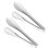 2Stk Bbq Grillzangen Aus , Hitzeschutz Mit Sicherem Griff 3