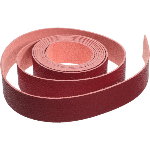 1Roll Dark Red PU DIY Strap for Crafts and Decoration