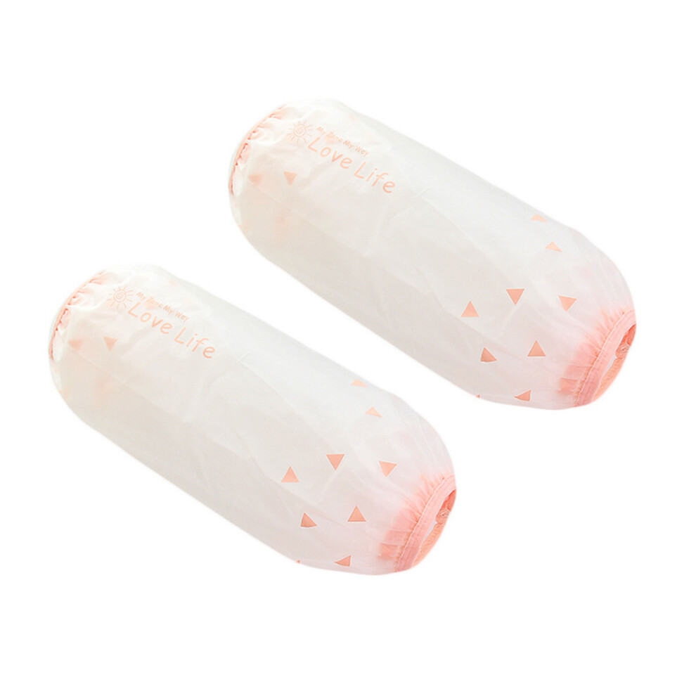 2 Paar Oversleeve Kantoor Pvc Plastic Waterdichte Armhoeslagen-image