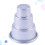 3Stk Runde Kuchenform Für Cupcake Pudding Backen (Silber, ) 7