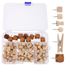 1 Box Holzspicknägel Mit Austauschbaren Daumenklammern