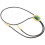 Bolo Tie Colar Pingente Mulheres Blusa Corrente 2