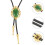 Bolo Tie Colar Pingente Mulheres Blusa Corrente 8