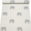 Muriva Kids Sage Elephant Wallpaper Smooth Feature Wall 9
