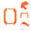 Orange Smart Watch Protective Shell Easy Install Watch Cover 4
