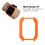 Orange Smart Watch Protective Shell Easy Install Watch Cover 6