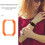 Orange Smart Watch Protective Shell Easy Install Watch Cover 8