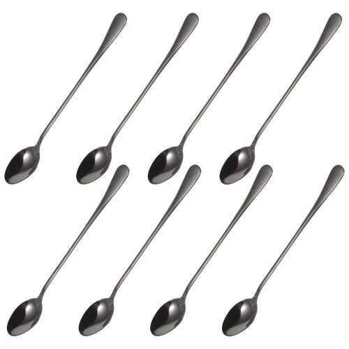 8Stk Latte Löffel Langem Griff Für Tee 2