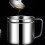1 Set Ölbehälter, Küchenölfilter, Ölfiltertopf Mit Löffel (Silber) 7