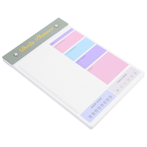 Creative Daily Schedule Planner Abreißblock Für Berufstätige