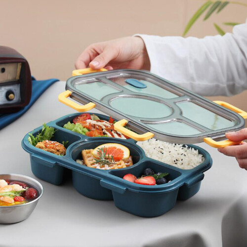 Praktische Verschließbare - Kunststoff-Lunchbox 2