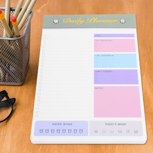 Creative Daily Schedule Planner Abreißblock Für Berufstätige 2