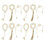 12 Handgemachte Napkin Rings 3