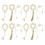 12 Handgemachte Napkin Rings 4
