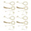 12 Handgemachte Napkin Rings 5